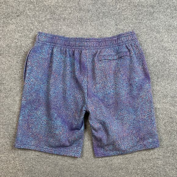 Under Armour Shorts Mens XL Extra Large Multi Rival Fleece Printed Cotton Blend - Picture 8 of 10